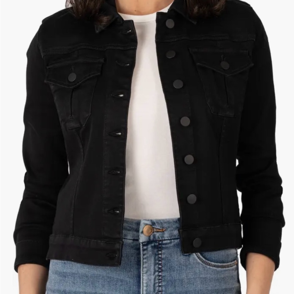 Women's Julia Crop Denim Trucker Jacket
